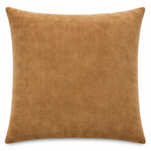 Beige Suade Feel Cushion Cover 18"x18"