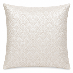 Ornate Gold Motif Brocade Silk Cushion Cover 18"x18"